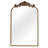 Kherington Vintage Carved Arched Mirror with Metal Frame-226985626-226985627-226985697