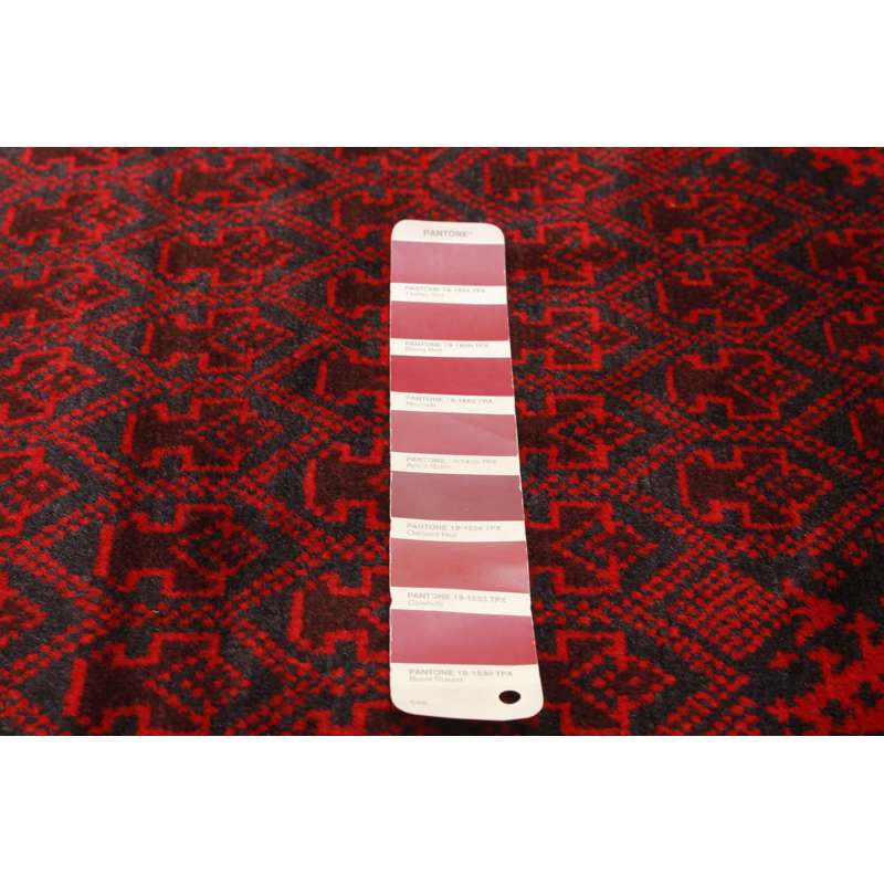 Teimani Burgundy Rug 2'11" x 5'2"