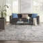 Abstract Area Rug in Gray-709970836