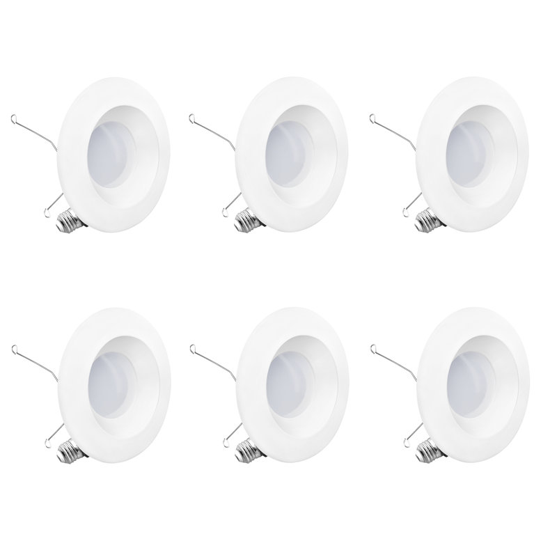 Éclairage à DEL rétroéclairé 5 po / 6 po, 12 W, blanc chaud 3000 K, à intensité variable