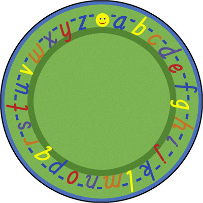 Educational Alphascript Area Rug