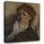 «Young Woman with Her Hand over Her Mouth» par Edgar Degas - Art mural sur toile tendue avec châssis-980898172