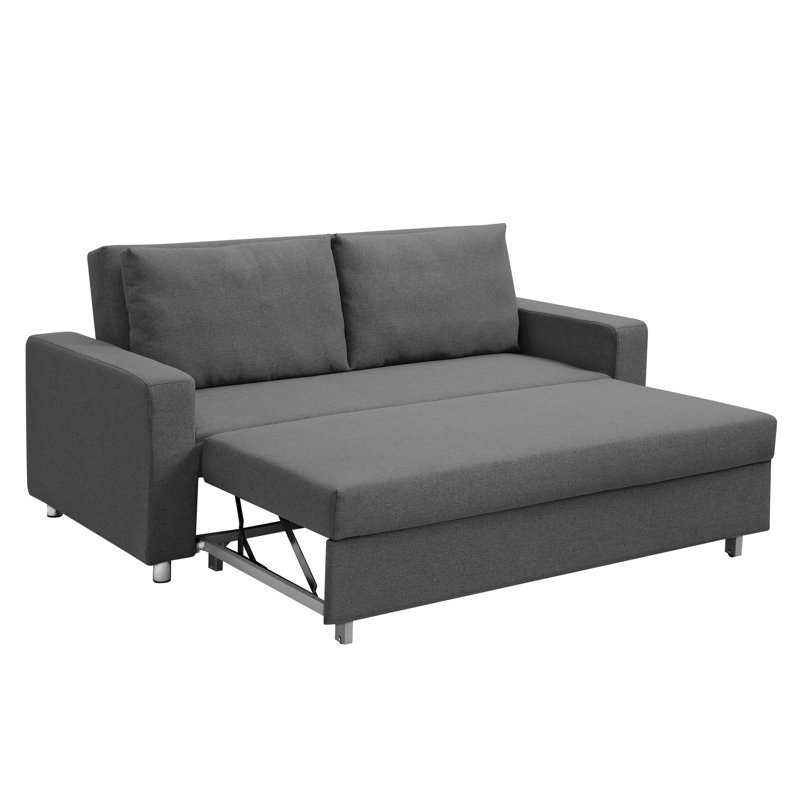 -lit Asel, Grand, Gris foncé