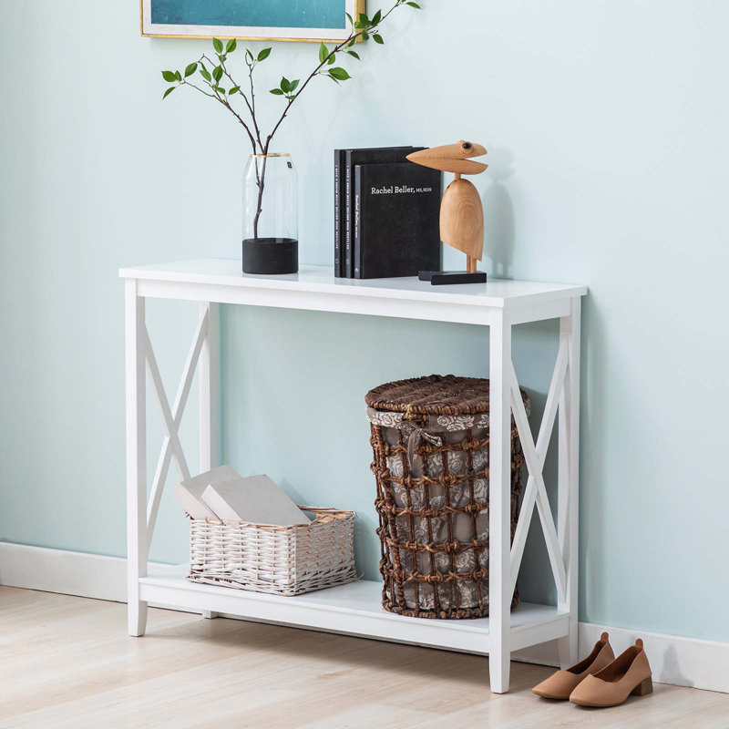 Console 39,4 po Charo, Blanc