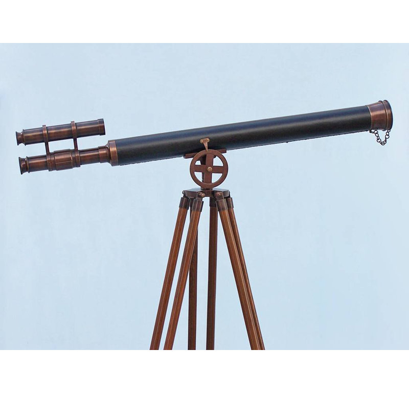 Télescope Tamara Griffith Astro, Bronze / noir cuir