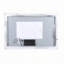 Miroir de meuble-lavabo à cadre 48 po x 32 po à DEL, cadre en aluminium avec lumières biseautées à angle biseauté à 45 °, 3 couleurs, antibuée, convenant à une décoration moderne