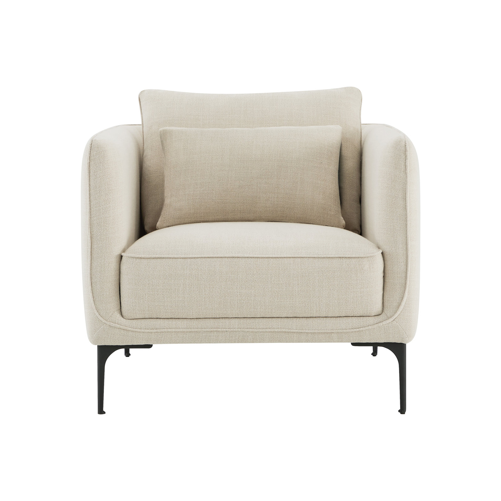 Rae Linen Armchair, Effie Linen Performance Linen