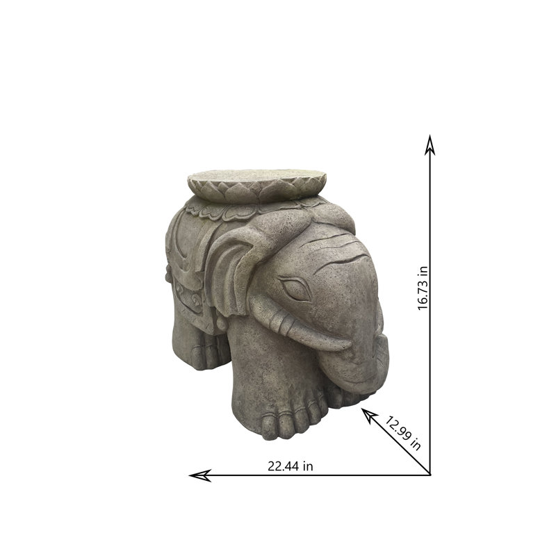 Statue de jardin en fibre d'argile