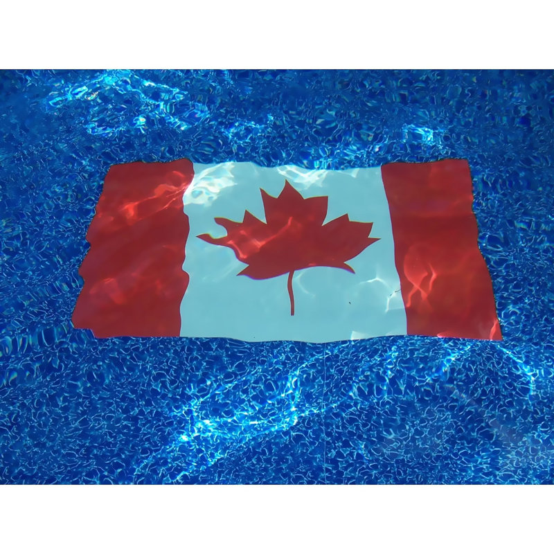 Tapis décoratif pour piscine 29 "Laakea Compass
