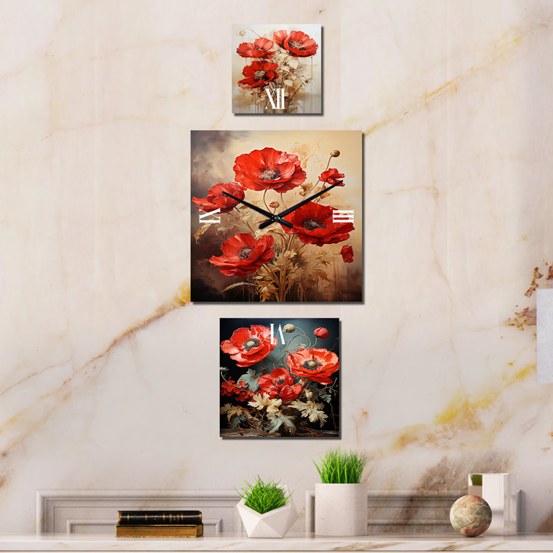 Julen Metal Wall Clock