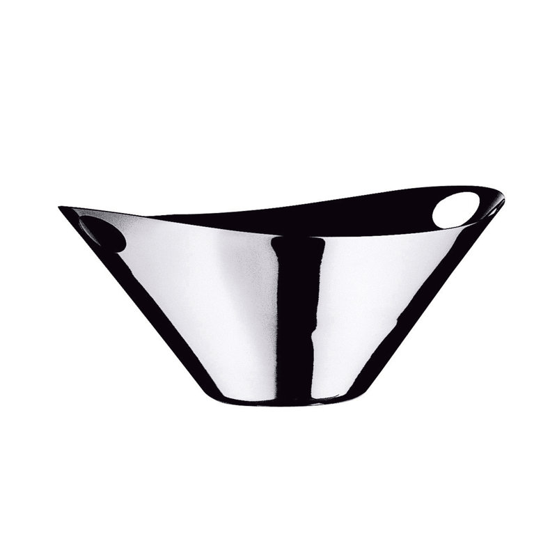 Tendence Stainless Steel Ice Bucket, Silver