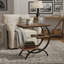 Table de bout industrielle en forme de C avec tablettes à 3 niveaux, petite table d'appoint pour salon, chambre à coucher et table de chevet-1530640382