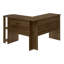 Bureau d'ordinateur, bureau personnel, coin, tablettes de rangement, L 48 po, forme en L, travail, ordinateur portable, stratifié, contemporain, moderne