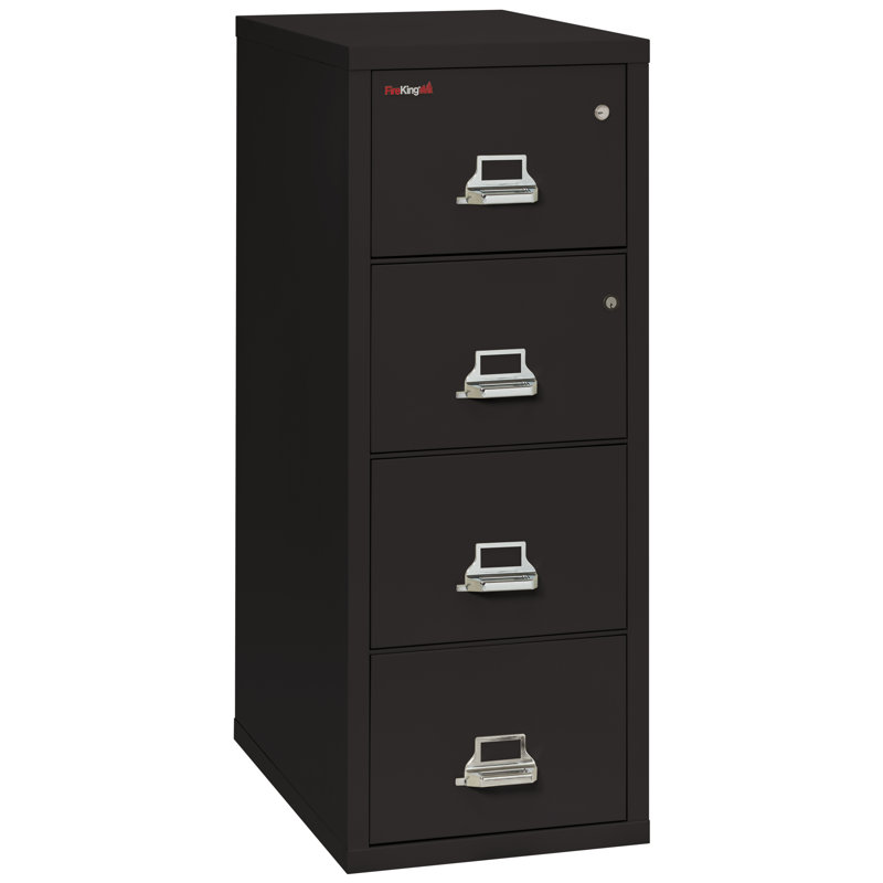 Legal 3 - Drawer File Cabinet, Black
