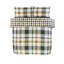 Braemar Check Polyester Plaid Duvet Cover Set-124317087
