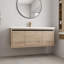 Ensemble de meuble-lavabo mural simple 48 po avec 2 portes et 1 tiroir-334959363