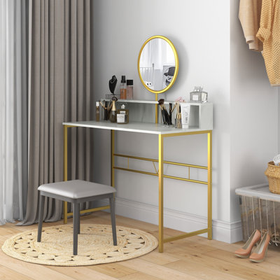 Meuble-lavabo moderne avec miroir HOMcom