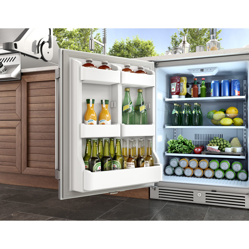 Zephyr Presrv 24" 99-Can Single Zone Outdoor Refrigerator