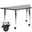 Table d'activité en stratifié Goddard Mobile HP - Pieds réglables-12526558-12526559