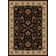 Tapis noir / ivoire Weisgerber