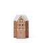 Lanterne de table en grès de 6,7 po Gingerbread