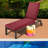 Outdoor Chaise Lounge Seat / Back Cushion-782559372-782548093