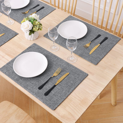 Linen, Cotton Rectangle Placemat