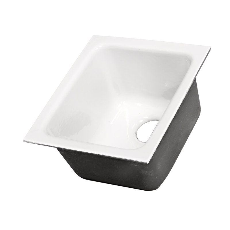 Évier de cuisine encastrable l 18 po x l 16 po La Quinta, Blanc