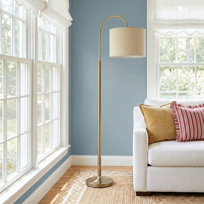 Lampe sur pied arquée 68 po Elita