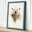 Bear Dissolving Japandi - Wrapped Canvas-1642001201-1642001203