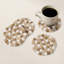  Ensemble de 4 sous-verres ronds MODWOOL (neutres nordiques)-938868527