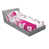 Floral noir / rose est en rupture de stock