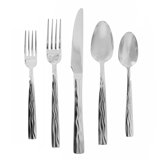 Dorada 5 Piece 18/10 Stainless Steel Flatware Set, Service for 1
