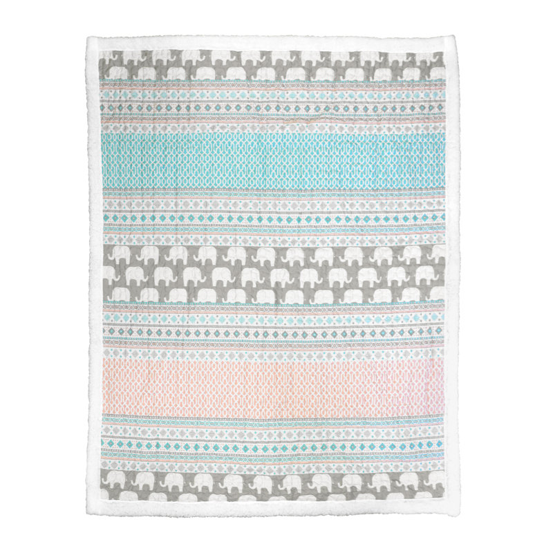 Elephant Stripe Throw