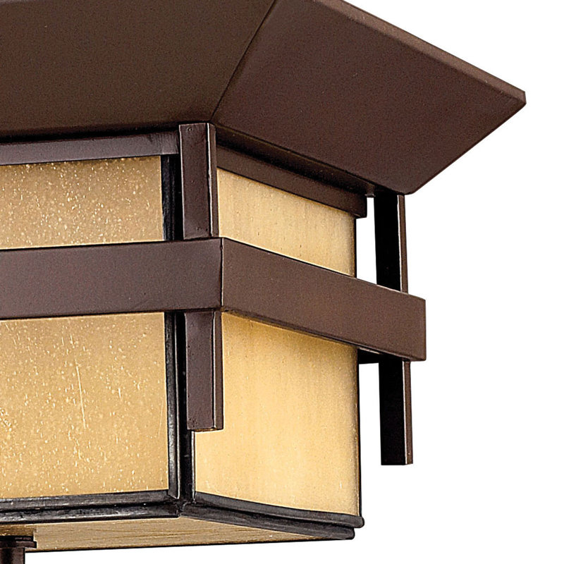 Harbor 2 - Light 12.25" Unique/Statement Square Flush Mount, Anchor Bronze, Standard