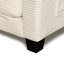 Lit en velours côtelé 2 places avec rangement latéral, convertible en 1, tissu peau, structure stable, structure en bois massif à utilisation durable, assemblage facile, capacité de charge élevée