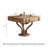 Solid Wood Multifunctional Dining & Mahjong Table with Heating Function for Chinese Rules
