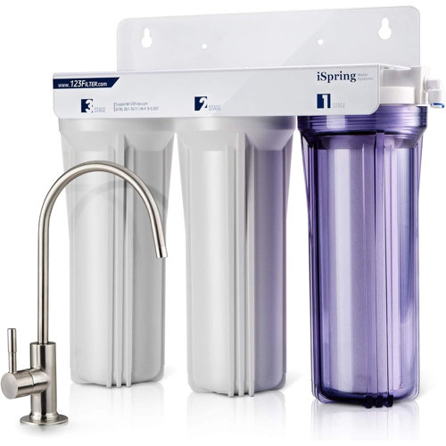 Système De Filtre à Eau Sous Évier à 3 Étapes Purification De