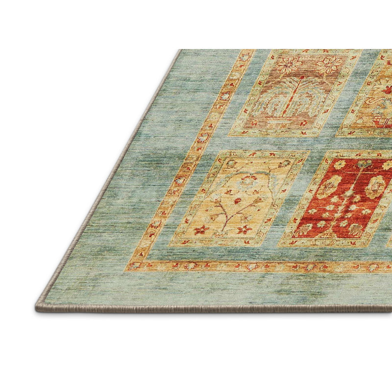 Tapis abstrait moderne 702, Rectangle de 2 pi x 3 pi
