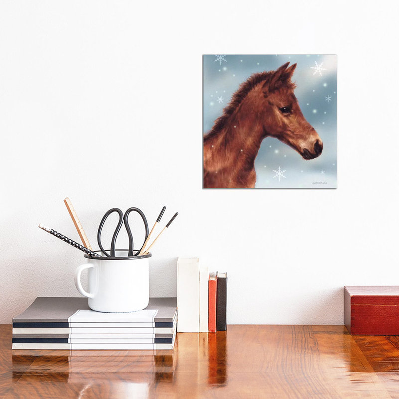 Starlight's Reflection 1 Piece Wrapped Canvas Painting, 30.48 cm H x 30.48 cm W