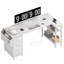 Bureau d'ordinateur en L avec tiroirs et tablettes de rangement Cheshire Outlets-1415146784-1421181444