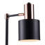 Gerania 147.32cm Black Arched Floor Lamp