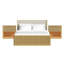 Ensemble de chambre à coucher 3 pièces pour grand lit Picket House Furnishings Sutton-1024302324-1011322978-1011322985