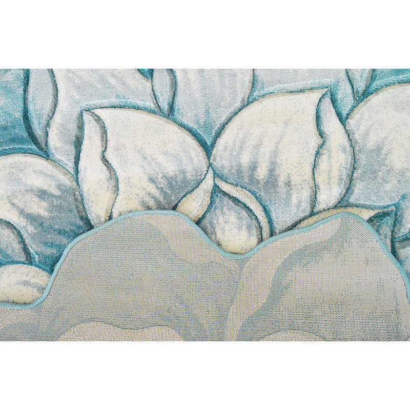 Igikpak Floral Indoor Rug, Novelty 5'3"