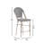 Bearl Upholstered Counter Stool with Metal Frame-897382524