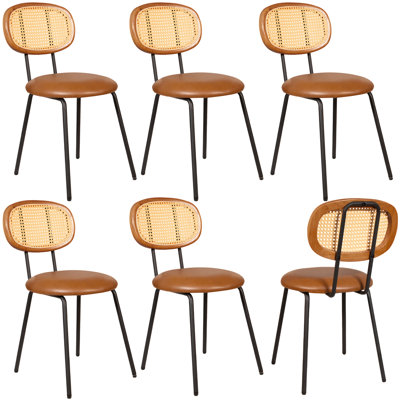 Chaise de salle à manger empilable Bailea