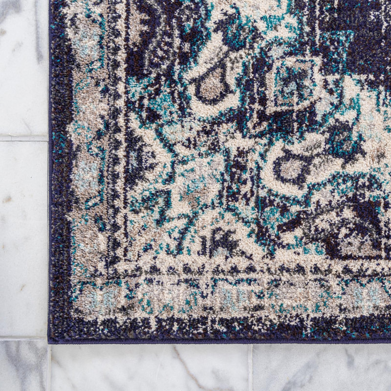 Wyncote Abstract Indoor Rug, Square 8'