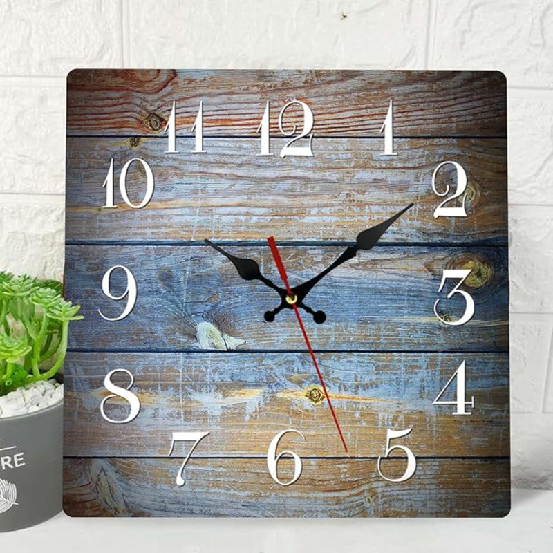 Horloge murale en bois Artslock