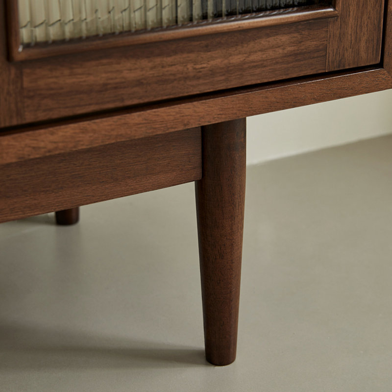 Minimalist modern multi-functional TV stand, 24.8"H x 70.87"L x 15.75"W
