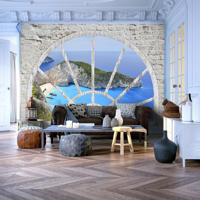 Allisan Wall Mural, 27" L x 39" W